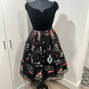 Collectif Vintage fairytale swing dress